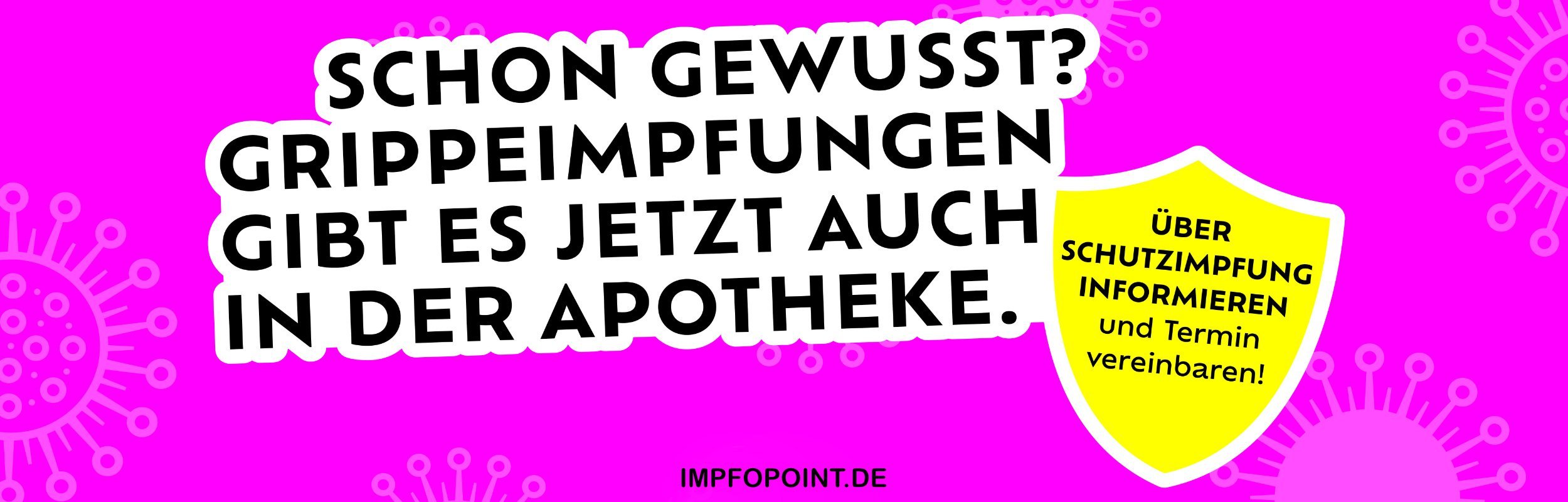  Lass Dich gegen Grippe impfen! 